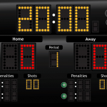 JD Hockey Scoreboard for iPad - Classic Theme