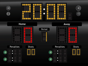JD Hockey Scoreboard for iPad - Classic Theme